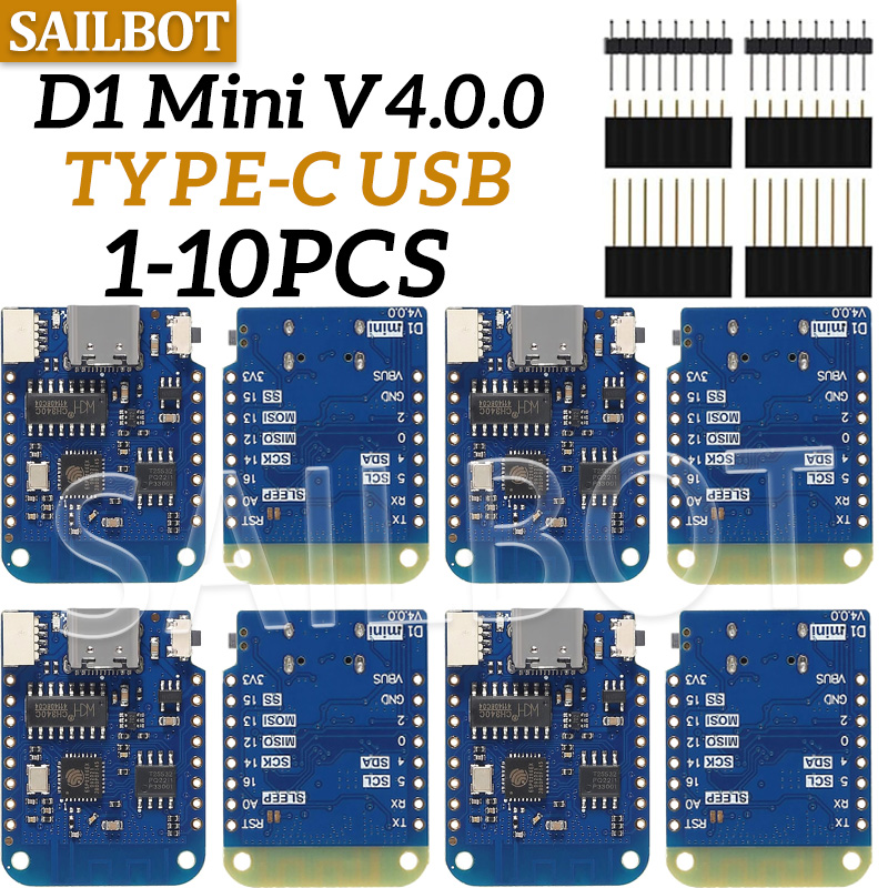 Esp8266 Nodemcu Board - 1-10 Uds WeMos D1 Mini ESP8266