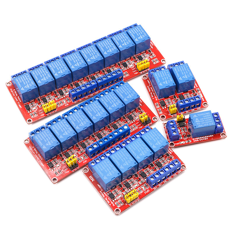 Módulo de relé de 1/2/4/8 cana - Relay 8 Channel Board reseña y precio