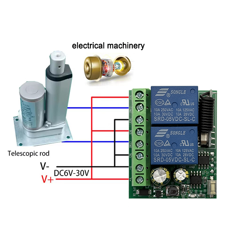 DC 9V 12V 24V AC 85-250V 2CH m - 433Mhz Receiver Module reseña y precio
