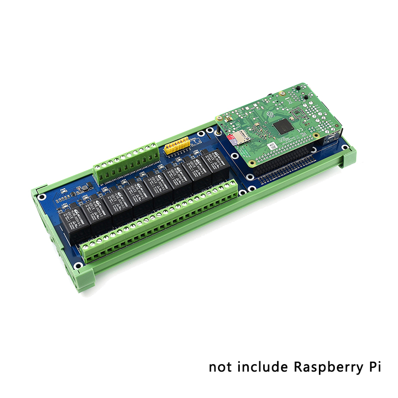 Raspberry Pi 5 / 4B Placa de e - Relay 8 Channel Board reseña y precio